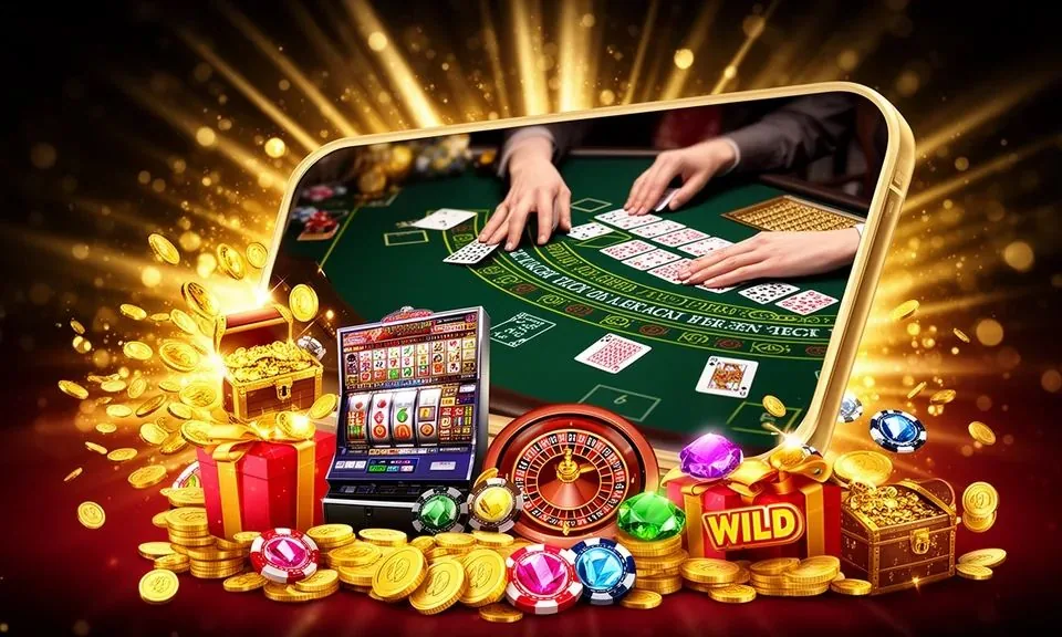 Mobile casino lobby